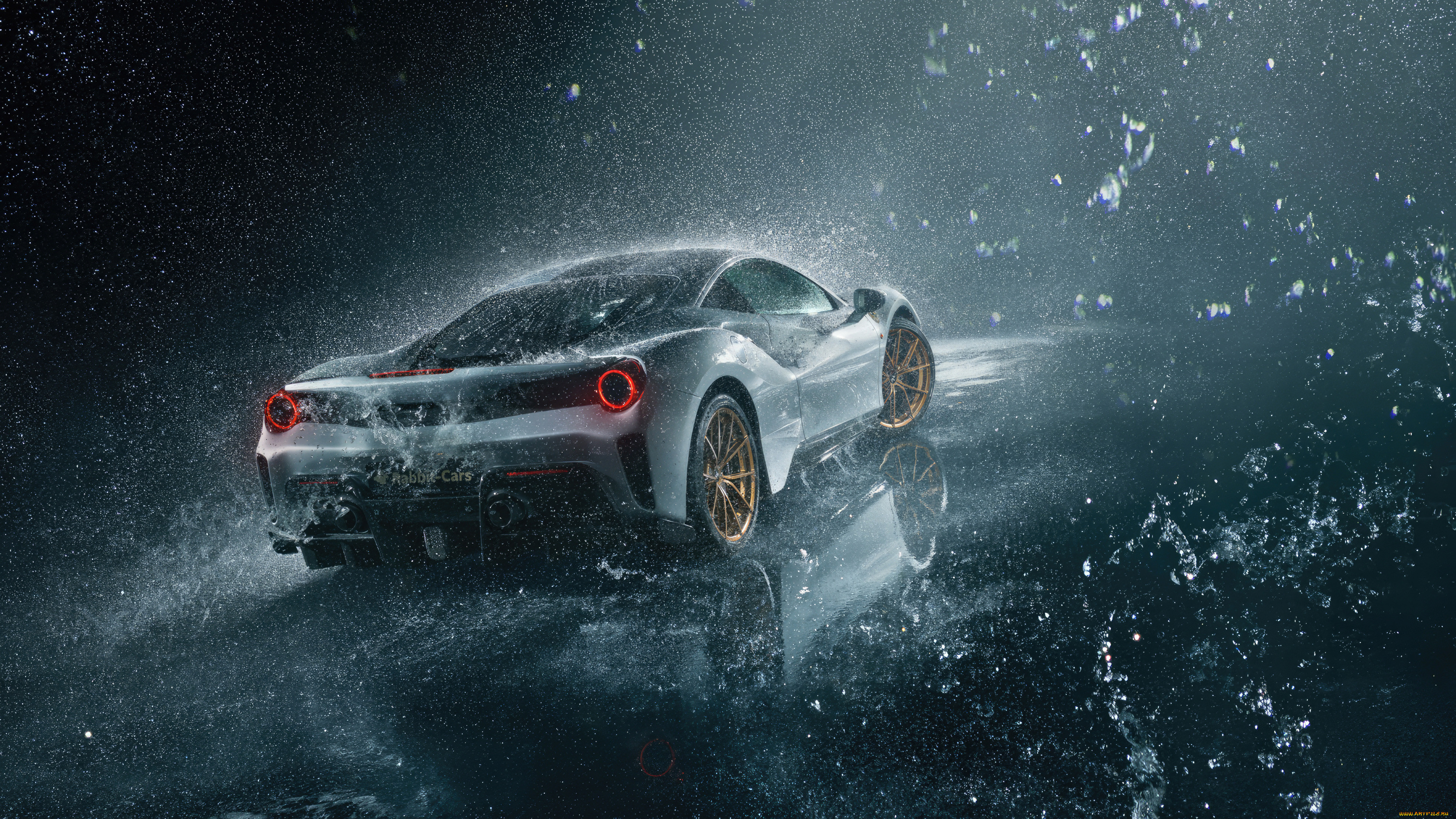 ferrari 488 pista dominates the rainy roads 2023, , ferrari, 488, pista, , , , , 